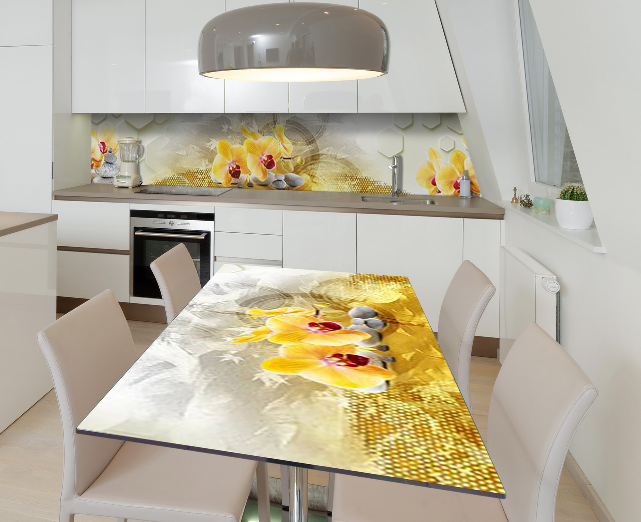 60х120 см Плівка на кухонну стільницю, клеюча плівка для кухні, обклеювання кухні, самоклейка кольорова, Z184393st, фото 1