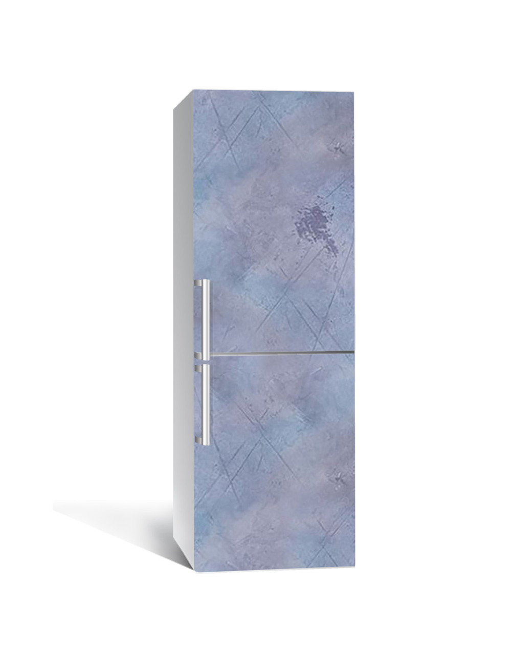 65х200 см Плівка для холодильника, наклейки на холодильник, плівка для кухонних меблів Подряпини на льоду, фото 1