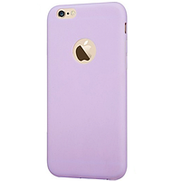 Силиконовый чехол накладка JoyRoom Macaron Series for iPhone 6/6S, Purple