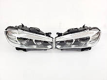 Передние фары Bi-Xenon No Adaptive на BMW X6 F16 2014-2018 года ( Европа )