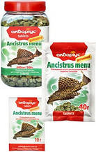Корм для риб таблетки Ancistrus Menu банку 300гр