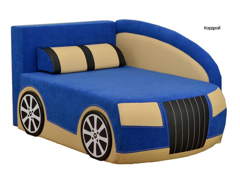 Детский диван машинка АУДИ кровать - диванчик сп.м 195х80 оливка - фото 9 - id-p1527296689