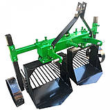 Дворядна вібраційна картоплекопалка КВТ-2 до мінітрактора, фото 3
