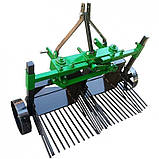 Дворядна вібраційна картоплекопалка КВТ-2 до мінітрактора, фото 5