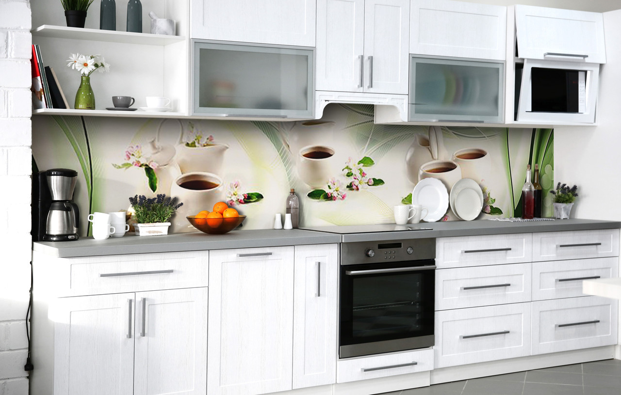 60х300 см фартух для кухні пвх, вінілові наклейки на фартух кухні, самоклейка на стіну, наклейки на кухню Z184832/2
