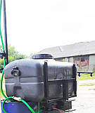 Штанговий обприскувач до мотоблока навісний 105 літрів (1т, 12В, 12л/хв, 8 форсунок, 6 метрів), фото 3