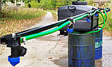 Штанговий обприскувач до мотоблока навісний 105 літрів (1т, 12В, 12л/хв, 8 форсунок, 6 метрів), фото 4