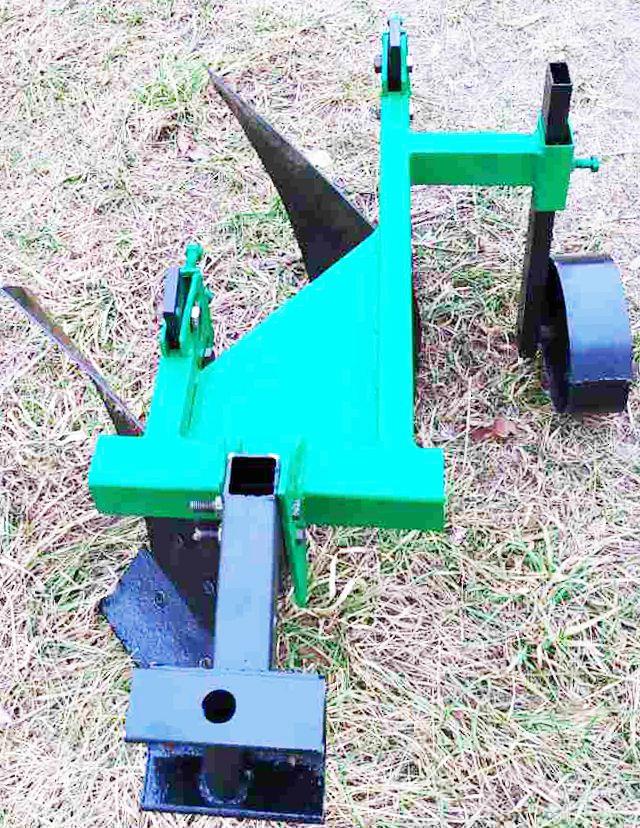 Двокорпусний плуг ПМб 2-20 до важкого дизельного мотоблока (глубина оранки до 20 см, ширина - до 40 см), фото 1