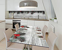 65х120 см Самоклейка для столешницы, оклейка кухни, наклейки на стеклянный стол, наклейки на столы,