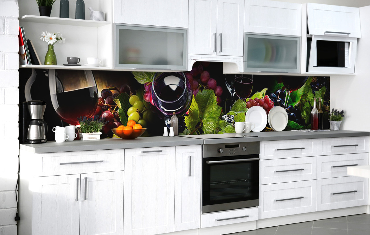 60х300 см фартух для кухні пвх, вінілові наклейки на фартух кухні, самоклейка на стіну, наклейки на кухню Z184749/2