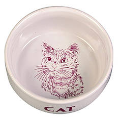 Trixie Миска Ceramic Bowl для кішок, кераміка, 0.3 л