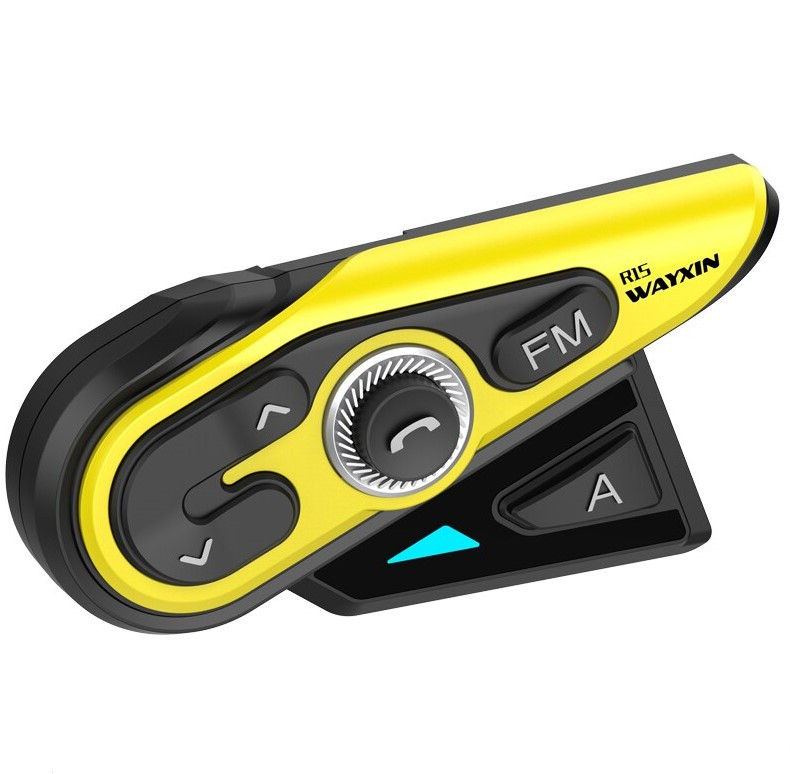 Мотогарнитура Bluetooth на шолом, ПАРА, інтерком 1200 м Wayxin R15