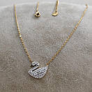 Підвіска, кулон з нержавіючої медичної сталі "Swan", фото 2