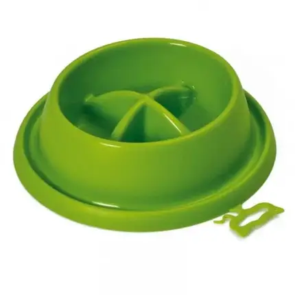Миска Georplast Adagio Medium для собак, пластик, кольори в асортименті, 25.5×23×6.5 см, фото 2