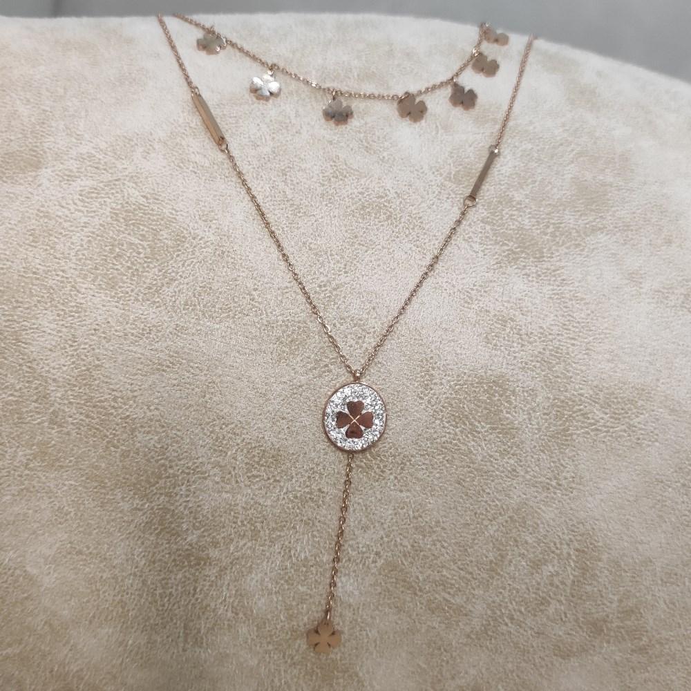 Підвіска, кулон з нержавіючої медичної сталі "Дефіле", фото 1