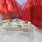 Костюм принцеси новорічний 1-8 років спідниця червона фатинова та корона з камінням 1 шт, фото 3