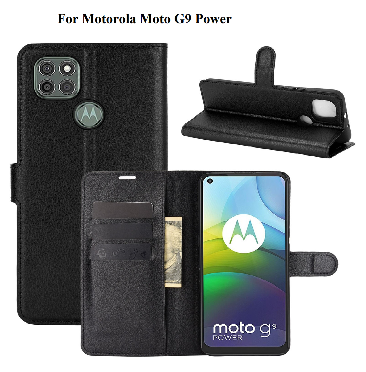 Чохол книжка Wallet для Motorola Moto G9 Power