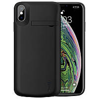 Чехол батарея для iPhone Xs Max 6000 mAh black iBattery