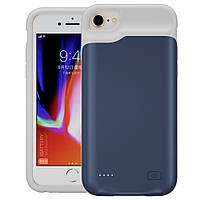 Battery case iBattery для iPhone 6/6s/7/8 Slan 6000 mAh blue