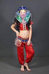 Уценка!!! Детский карнавальный костюм ВОСТОЧНАЯ КРАСАВИЦА (красный) на 5,6,7,8