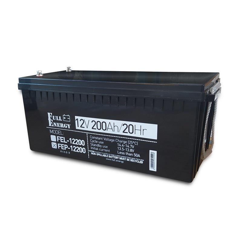Акумуляторна батарея Full Energy FEP-12200 12 V 200 AH (FEP-12200) AGM