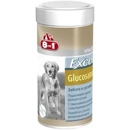 Витамины 8 in 1 Excel Glucosamine, для поддержания здоровых суставов у собак, 110 таблеток, фото 2