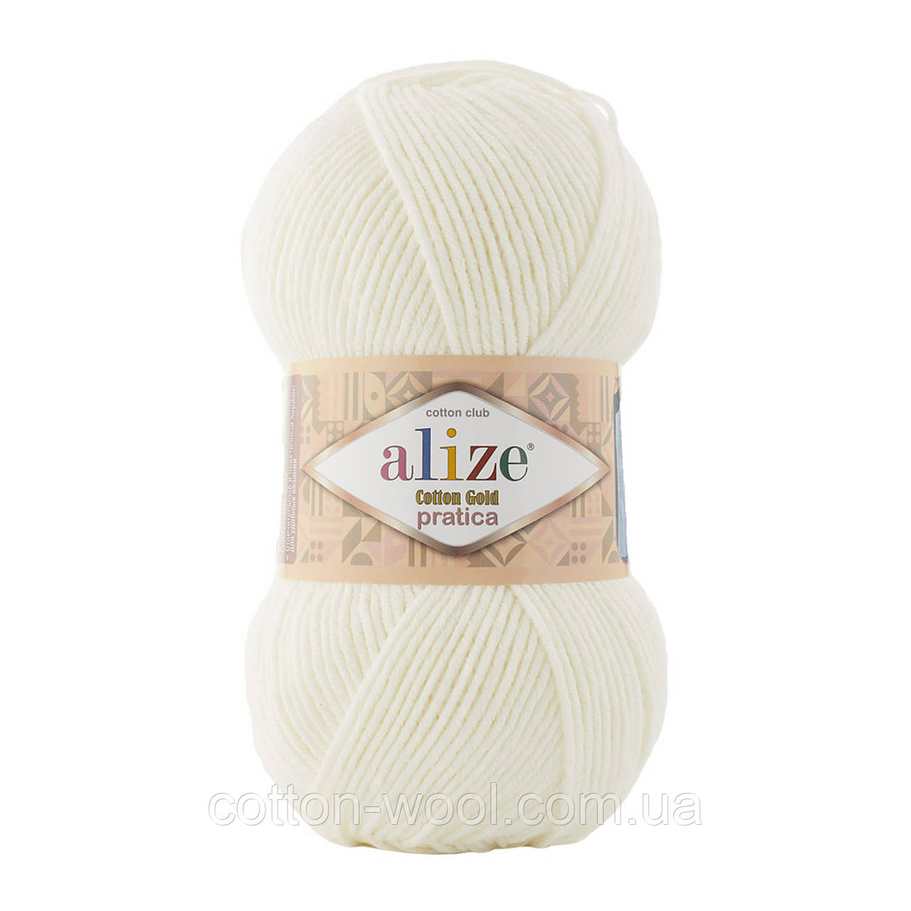 Alize Cotton Gold Practica 62 55% бавовна - 45% акрил