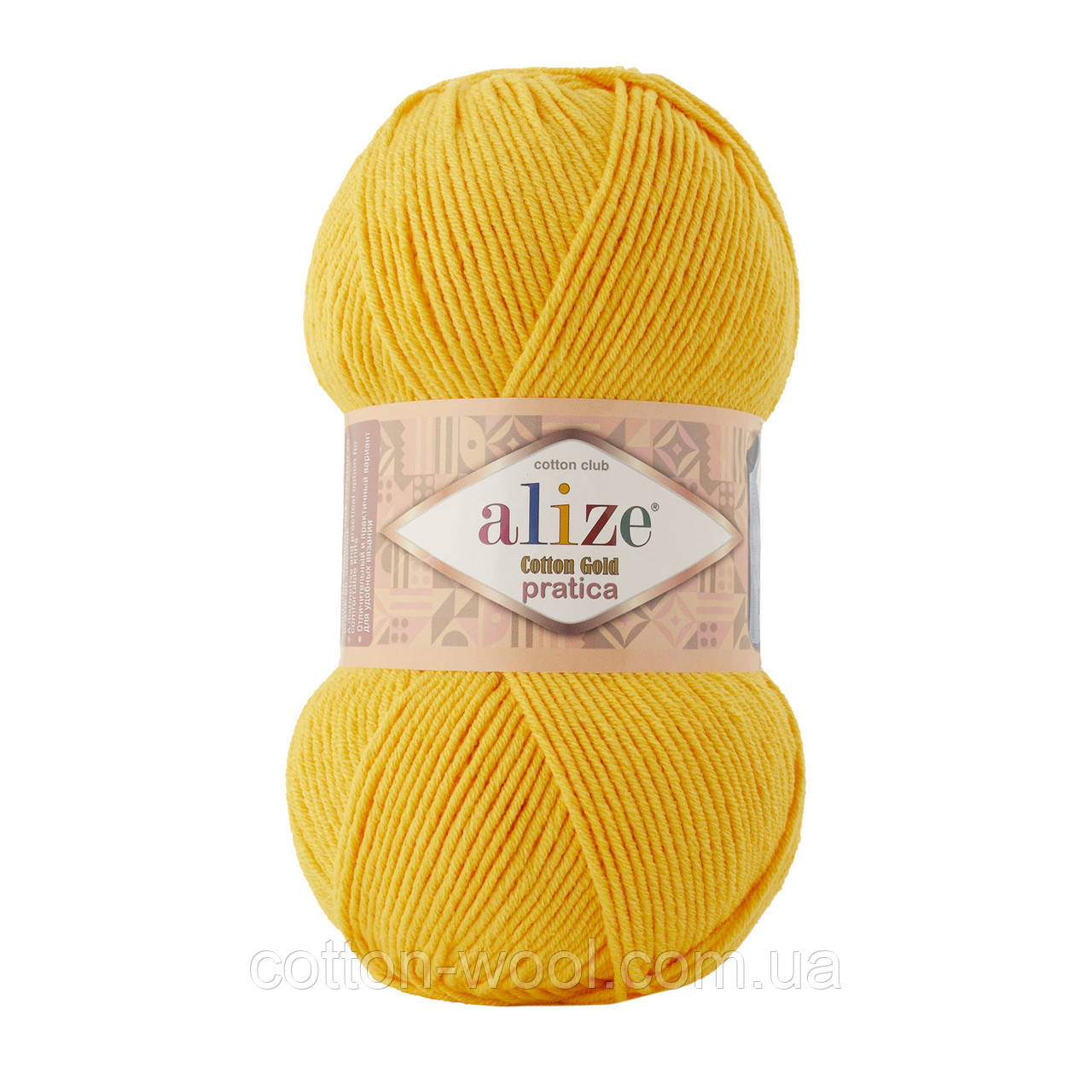 Alize Cotton Gold Practica 216 55% бавовна - 45% акрил