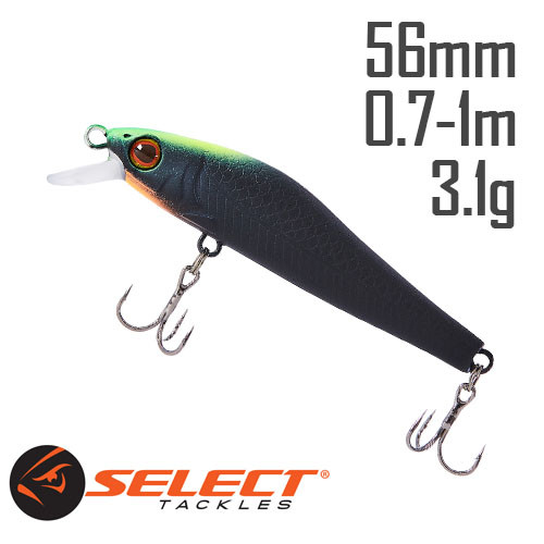Воблер Select Drastic 56SP 56mm 3.1 g #14 (0.7-1.0 m)