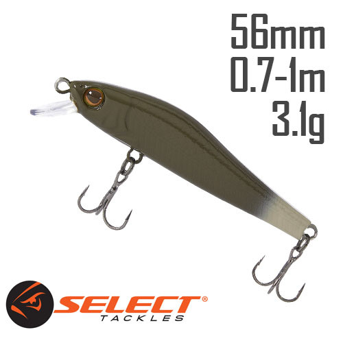 Воблер Select Drastic 56SP 56mm 3.1 g #18 (0.7-1.0 m), фото 1
