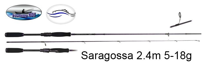 Спиннинг SARAGOSSA  2.40m 5-18g