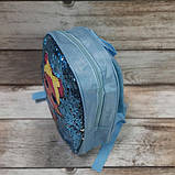 Рюкзачок з двосторонніми паєтками "Лол", маленький рожевий дитячий рюкзак для дівчинки в садочок, фото 5