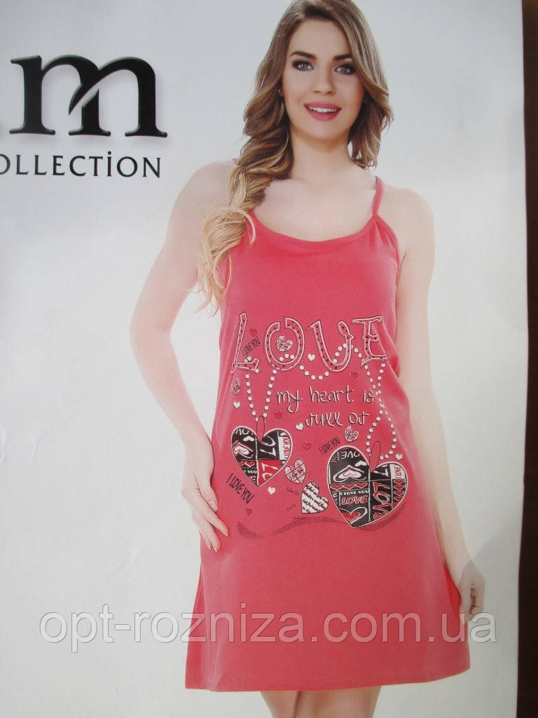 Женские ночные сорочки турецкого производителя. - фото 7 - id-p240039930