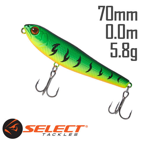 Воблер Select Flash 70F 70mm 5.8 g #02 (0-0m), фото 1
