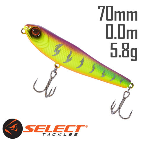 Воблер Select Flash 70F 70mm 5.8 g #03 (0-0m)