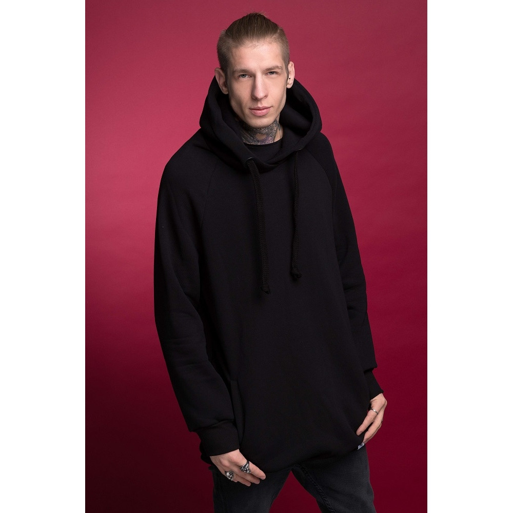 Худі Urbanist Black oversize, Розмір S/M