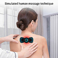 Міні-масажер для шийного відділу хребта, портативний, 6 режимів