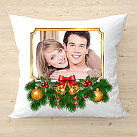 Плюшевая подушка с Вашим фото, оригинальный подарок на Новый Год