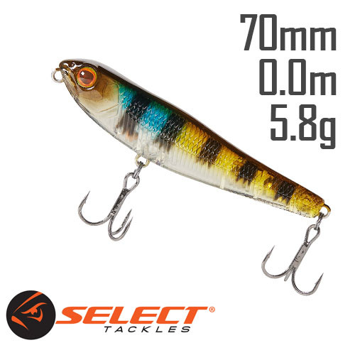 Воблер Select Flash 70F 70mm 5.8 g #22 (0-0m)