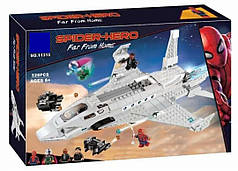 Блочний Конструктор Spider Hero Реактивний літак 11315 (528 деталі)