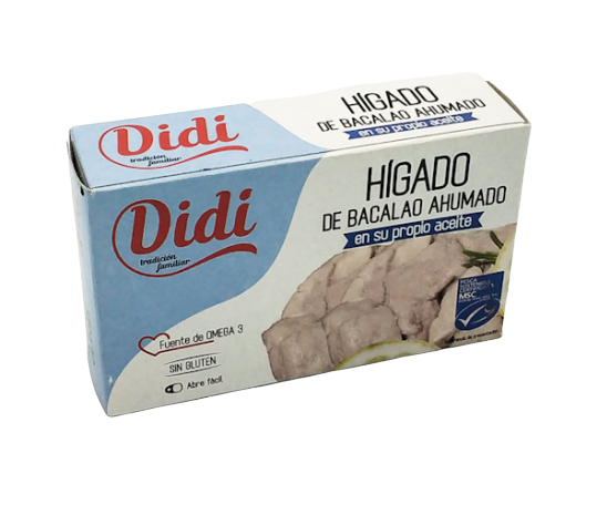 Печень трески DIDI Higado, 120г