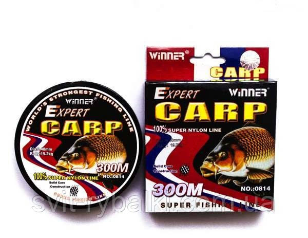 Волосінь Carp Expert 300m d-0.30 mm. test-12.6 кг