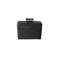 Сумка-портфель для ноутбука кожаная деловая Италия 29*34*5 см. черный 2201373