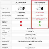 Reolink RLC 510WA 5MP вулична IP Wi-Fi камера, зовнішня, фото 4