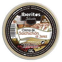 Паштет з салямі Salchichon з соусом JEREZ, 140г