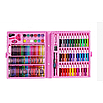 Набір для дитячої творчості у валізі з 150 предметів рожевий EL-1095-1 (20 шт./ясть), фото 2