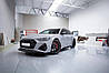 Спліттер Audi RS6 C8 тюнінг елерон обвіс переднього бампера (V2), фото 7