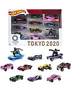 Набор машынок Хот Вилс Токио 2020 Олимпийские игры 10 шт. Hot Wheels Tokyo 2020 Olympics