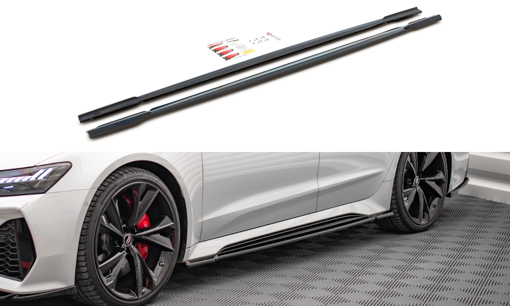 Пороги Audi RS7 C8 тюнінг обвіс елерон (V1)