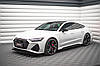 Пороги Audi RS6 C8 тюнінг спліттер елерон обвіс (V1), фото 6